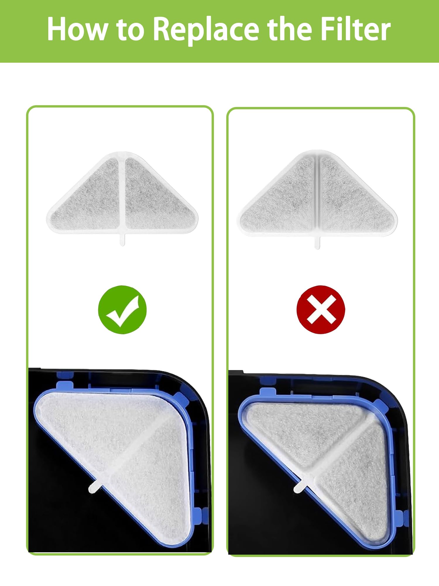 SIBAYS couche de PP coton montrée en détail, filtration durable