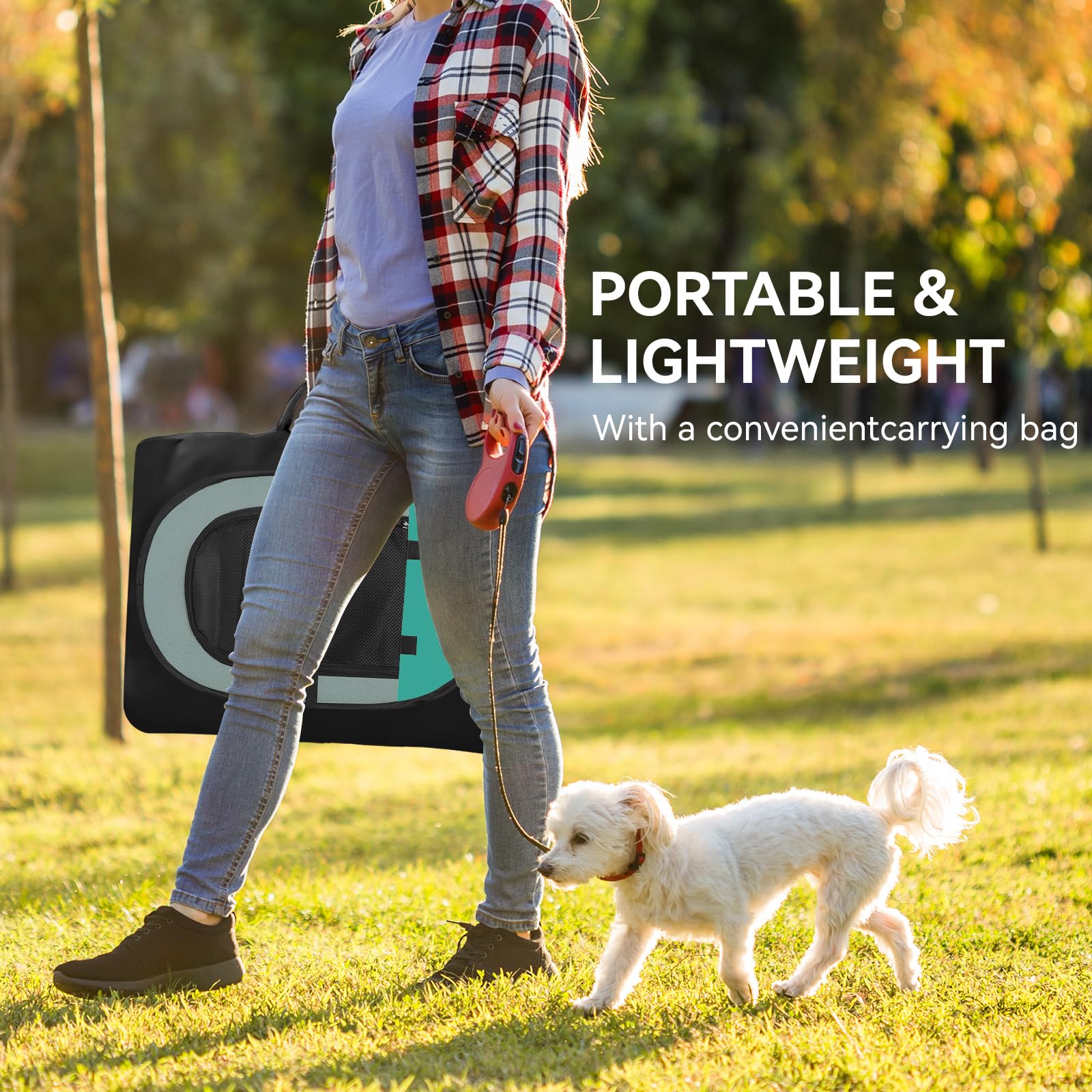 Siedihit parc plié et rangé dans sa housse pratique pour transport