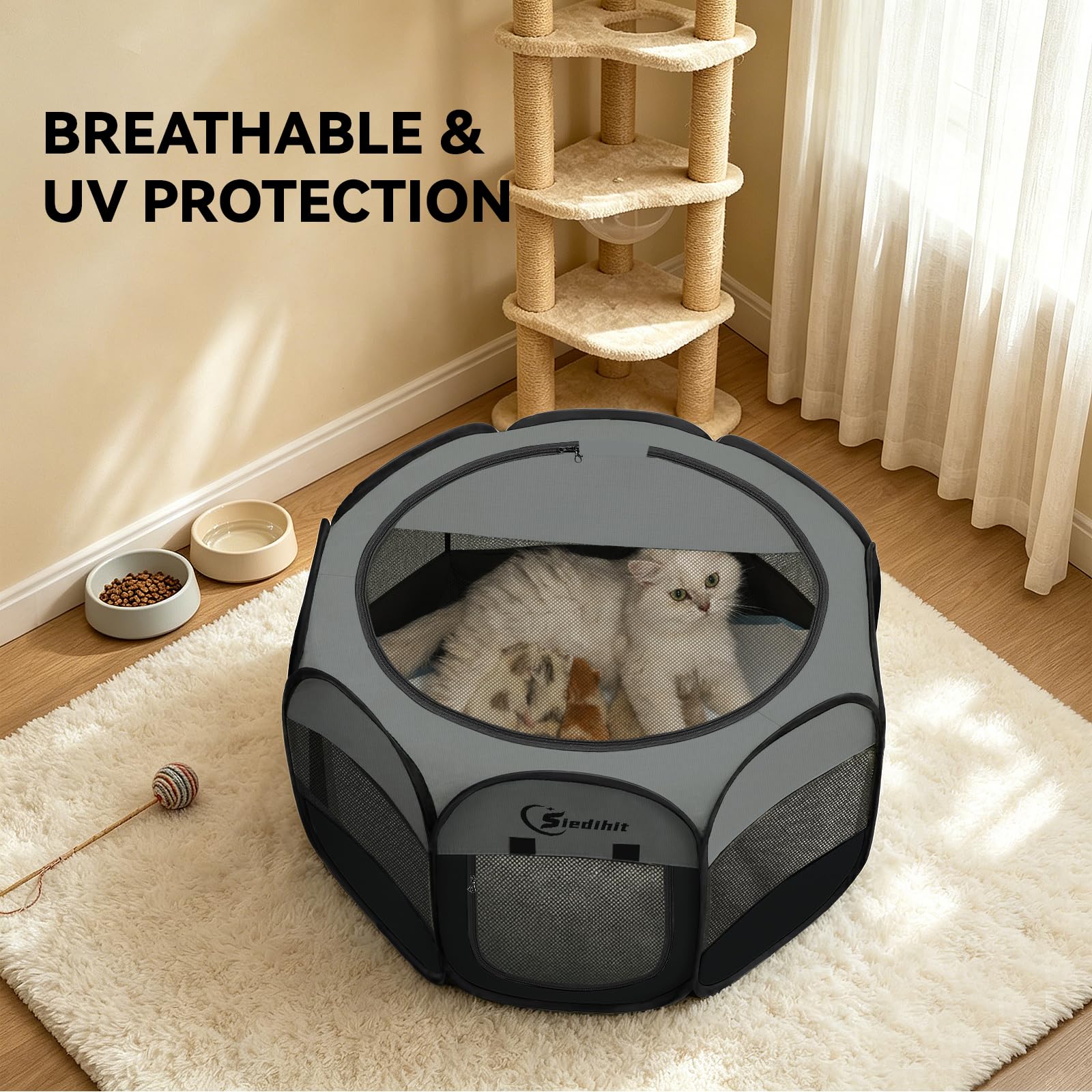 Siedihit pliage et sac transport pour rangement compact