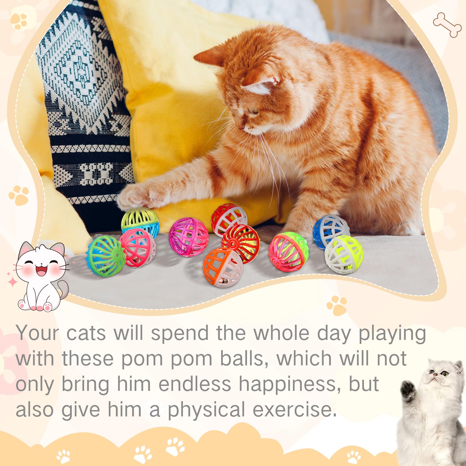 Silkfly balle en action avec chat stimule exercice et chasse