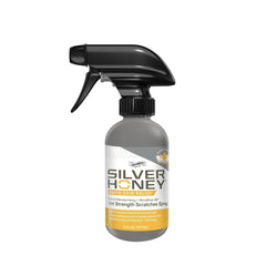 Silver Honey flacon avant montrant l'étiquette et l'usage apaisant