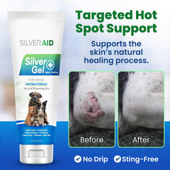 SilverAid tube ouvert détail de l'embout pour application précise