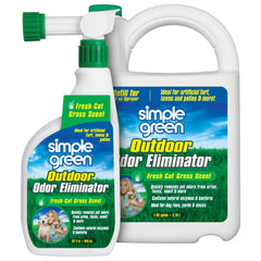 Simple Green emballage gallon montrant produit et capacité, facilite recharge rapide