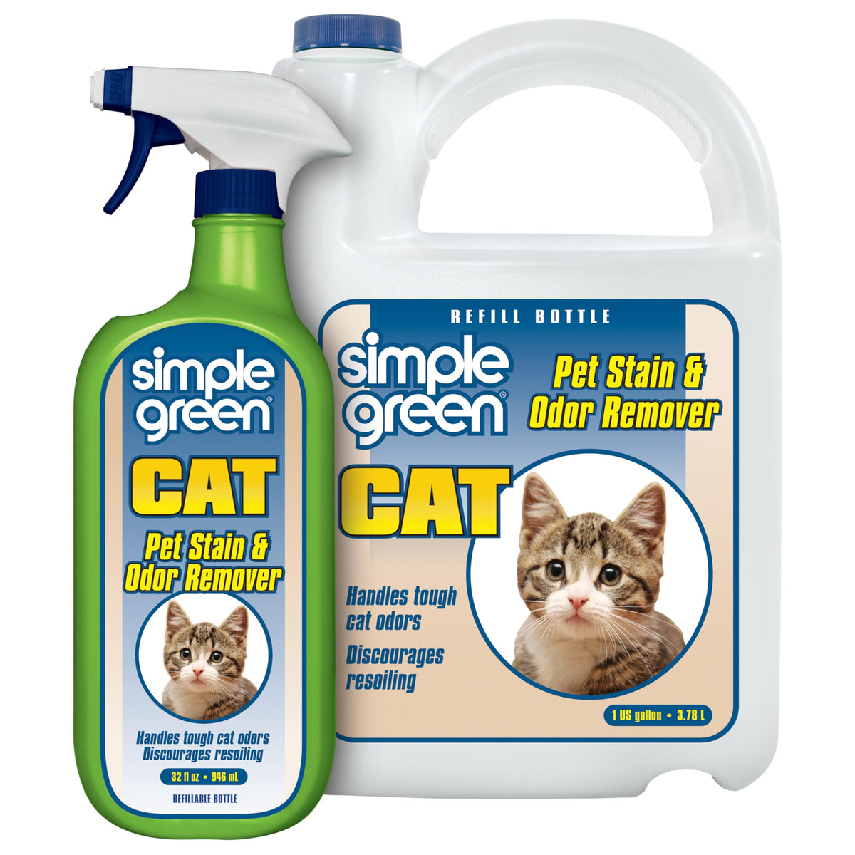 Simple Green flacon vaporisateur 32 oz montrant praticité et dosage sûr