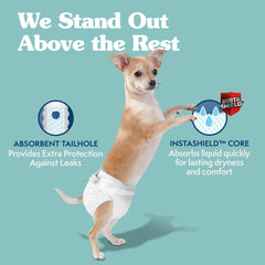 Simple Solution détail des attaches fur-friendly pour confort du pelage