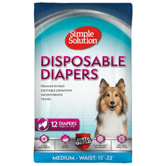 Simple Solution emballage avant montrant pack de 12 et bénéfice protection