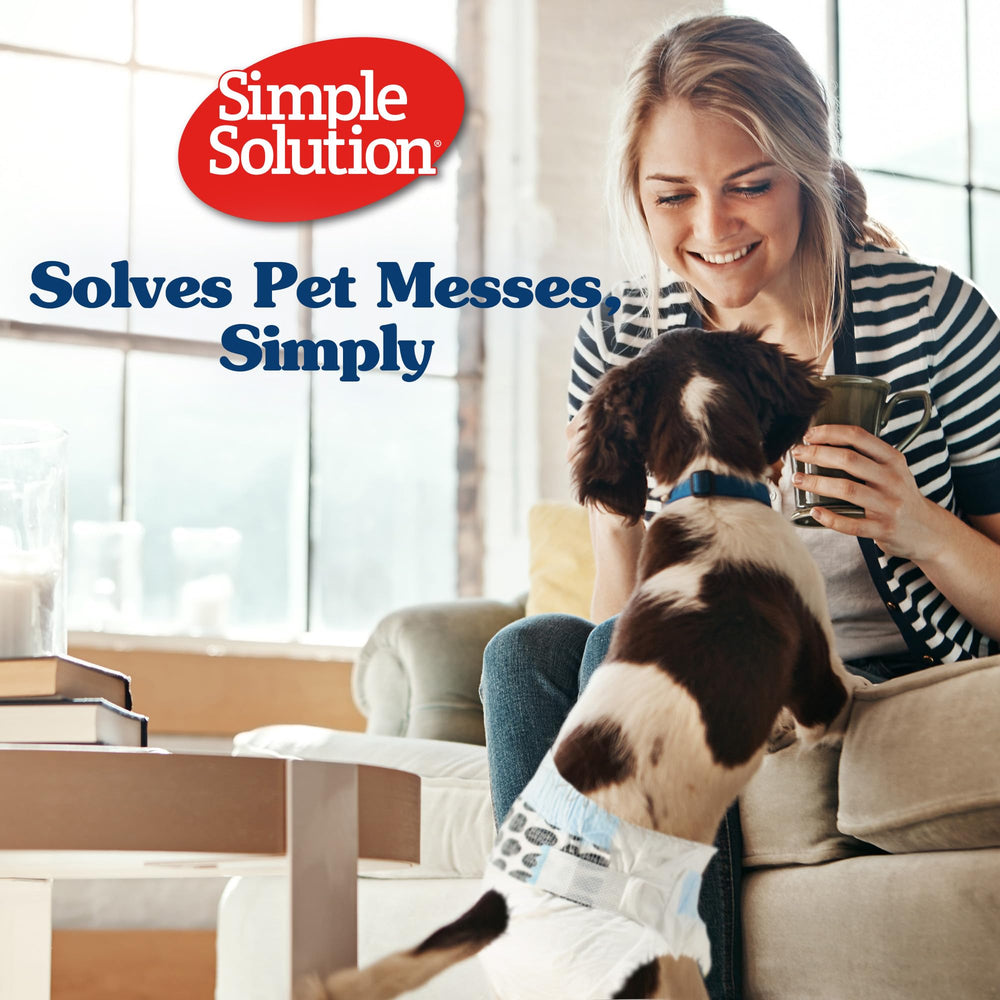Simple Solution couche ajustée sur chiot garantissant protection et mobilité