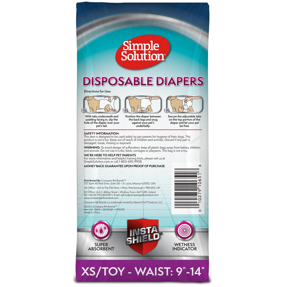 Simple Solution vue du paquet de 30 unités, rangement et transport faciles