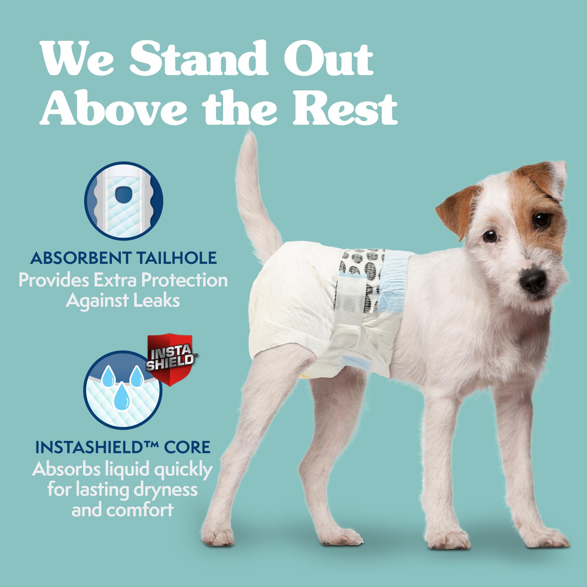Simple Solution vue arrière avec ouverture queue pour maintien et liberté
