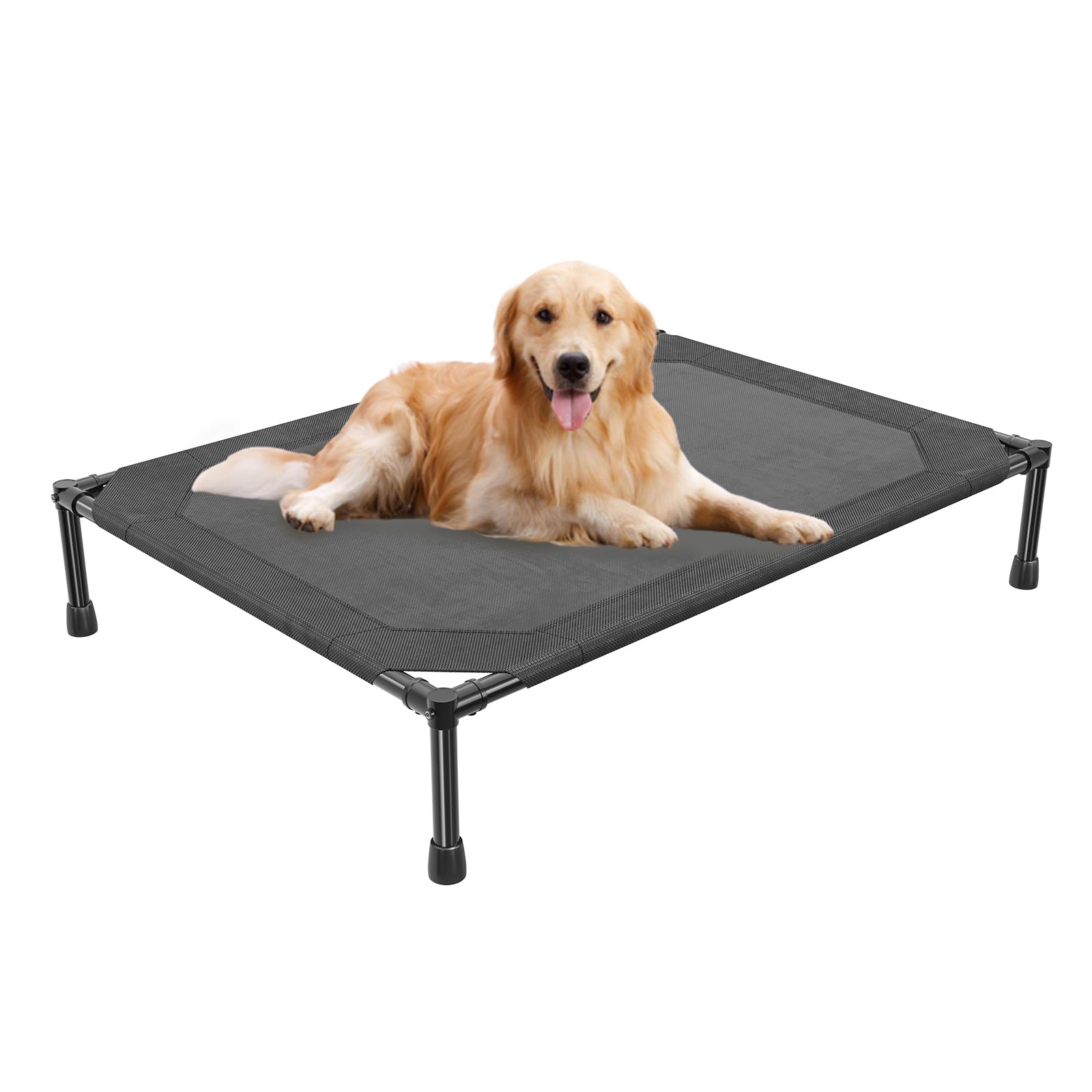 Simple Trending lit surélevé face avant robuste pour grand chien, stabilité renforcée