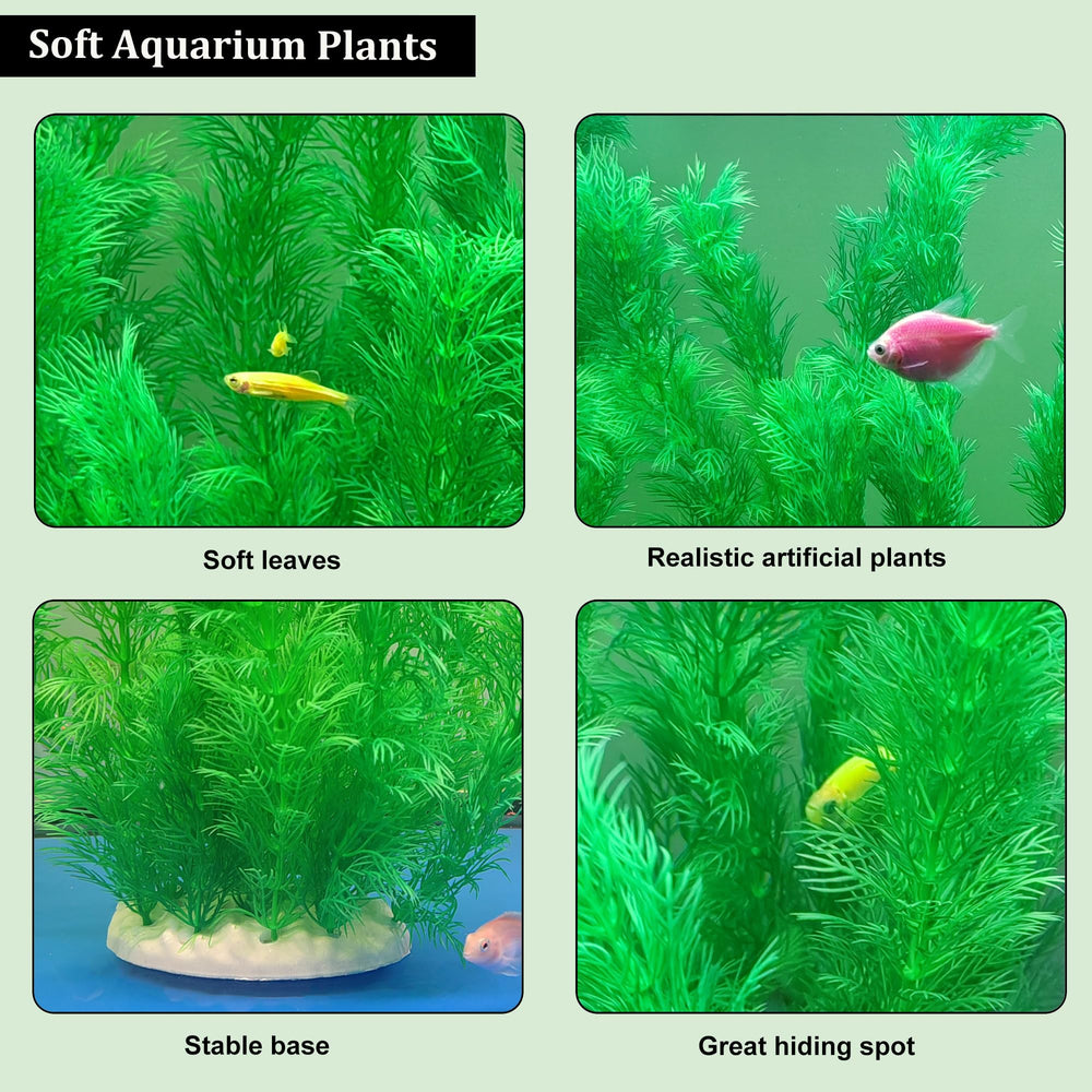 SIYIPURR gros plan feuilles plastique souple pour protection nageoires