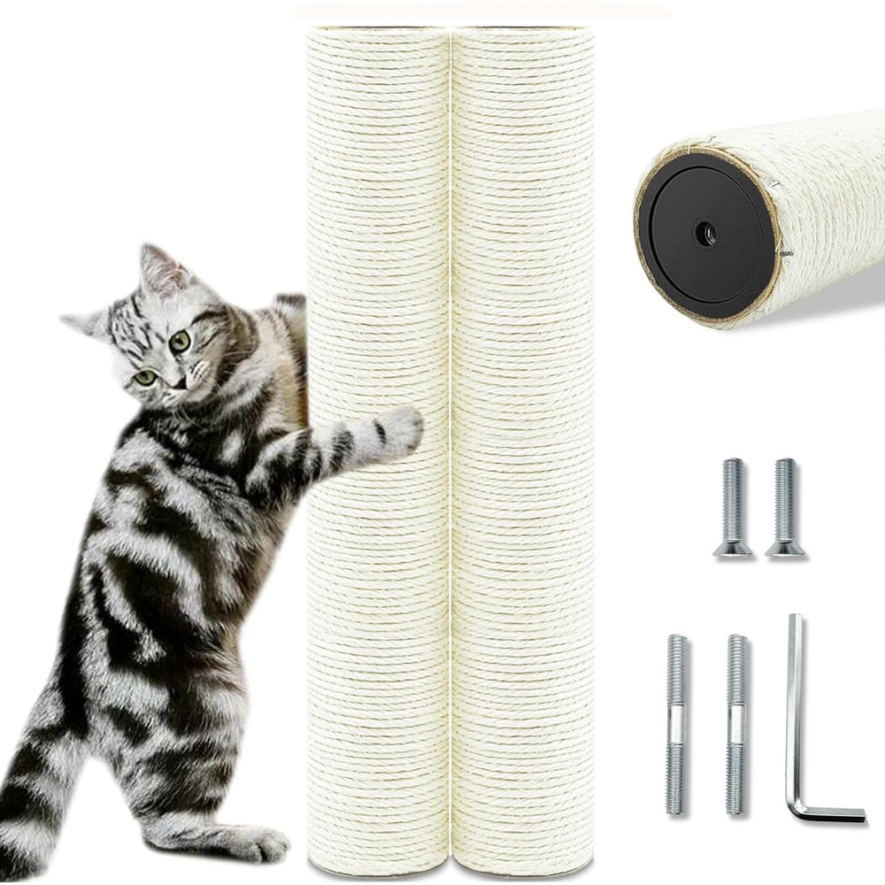 SIYIPURR poteau devant emballé montrant le kit complet et durabilité