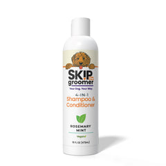 Skip the Groomer flacon 16 oz présenté pour bains rapides et efficaces