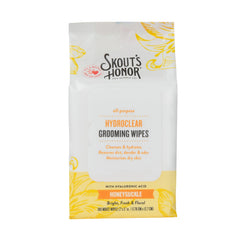 SKOUT'S HONOR emballage avant montrant 100 lingettes pratique