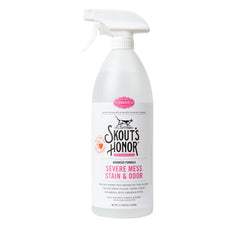 SKOUT'S HONOR flacon en avant montrant le format 35 oz et bénéfice nettoyant