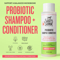 SKOUT'S HONOR mousse onctueuse illustrant nettoyage doux et hydratation