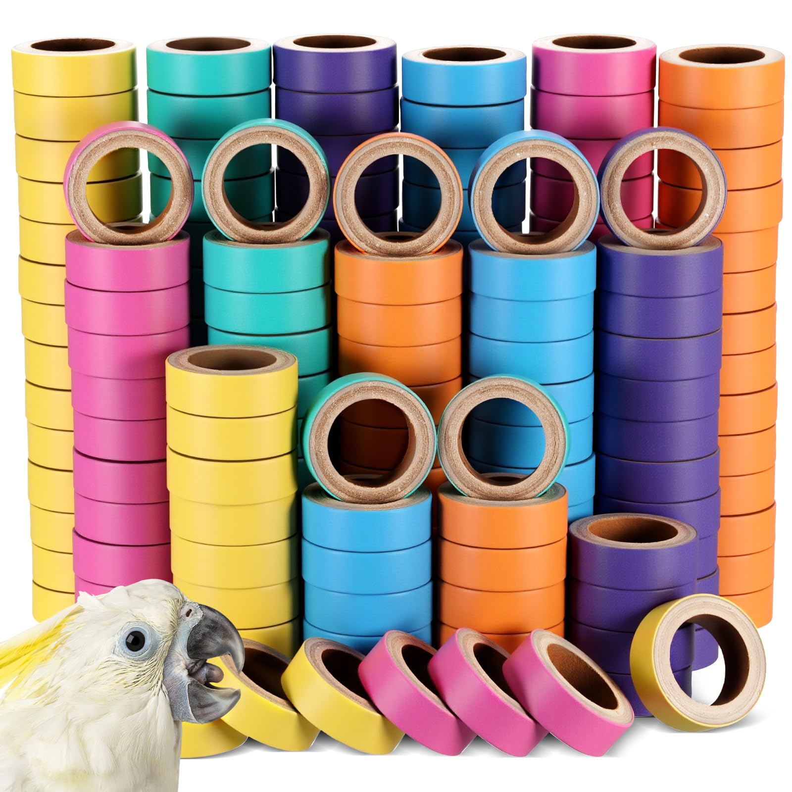 Skyygemm pack avant emballage montrant 120 bagels colorés et pratique