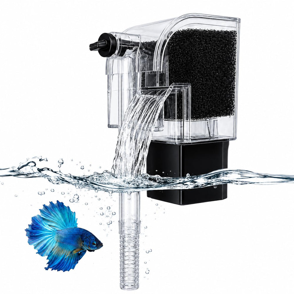 SLOCME filtre cascade devant montrant design compact et discret