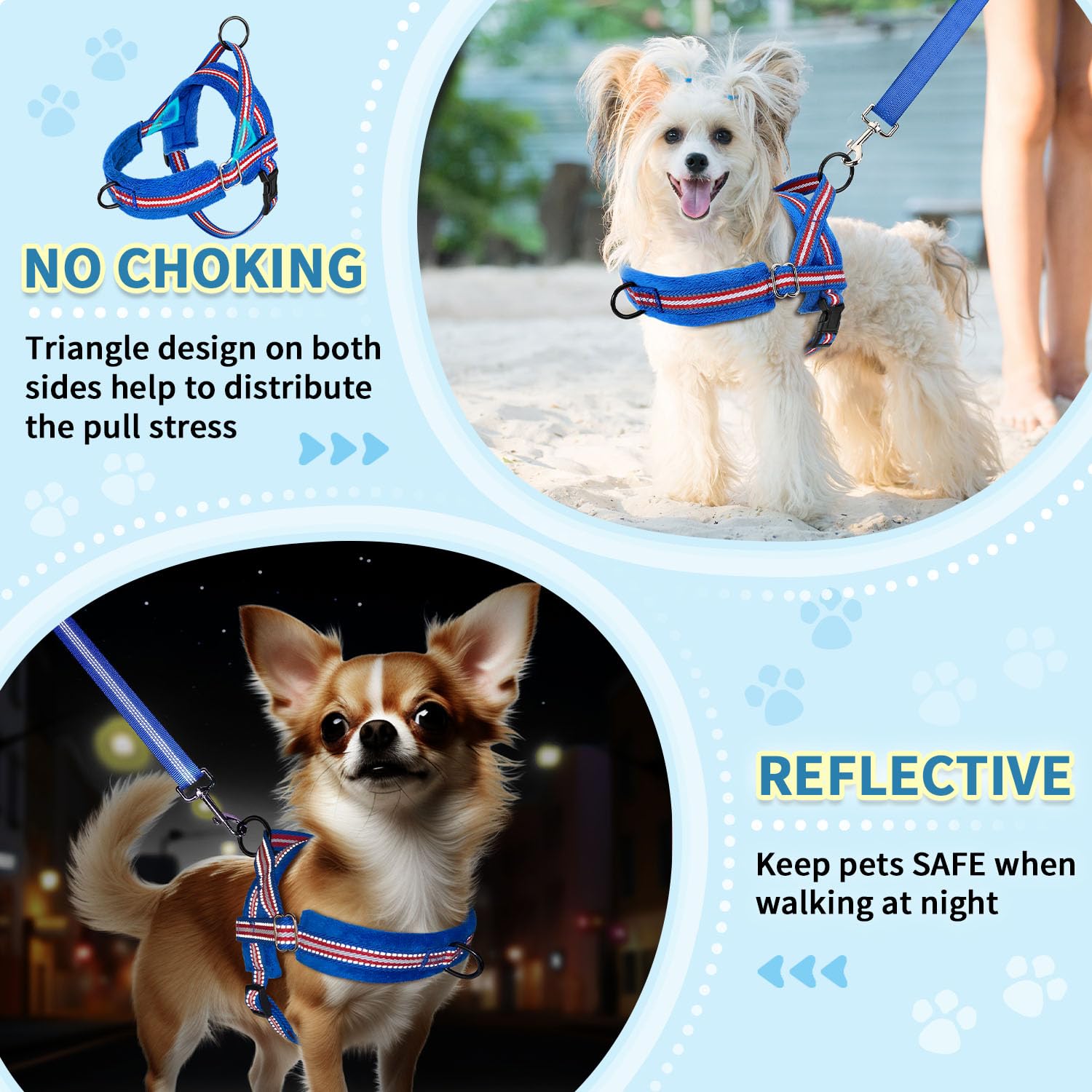 SlowTon boucles ajustables pour adaptation précise au chien