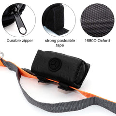 SLSON gros plan du zip et tissu Oxford, durable et facile à nettoyer