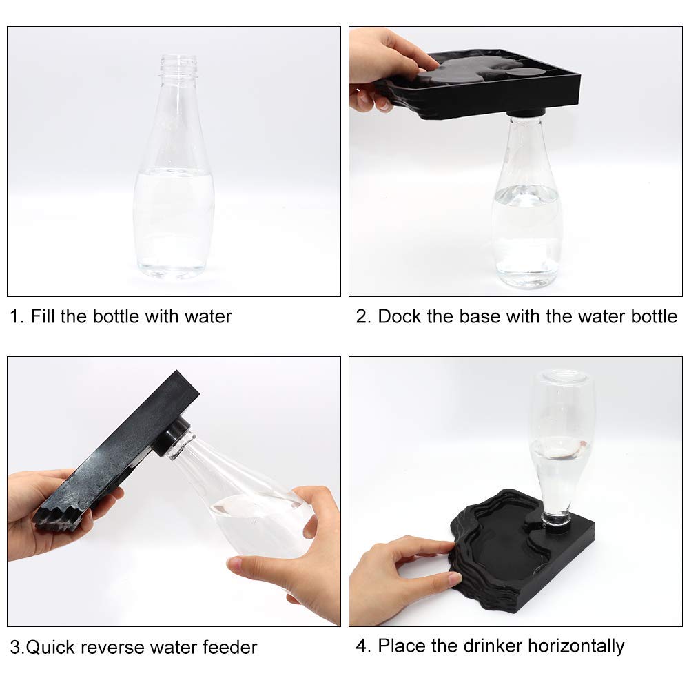 SLSON comparaison de taille avec une main, capacité pratique 400 ml