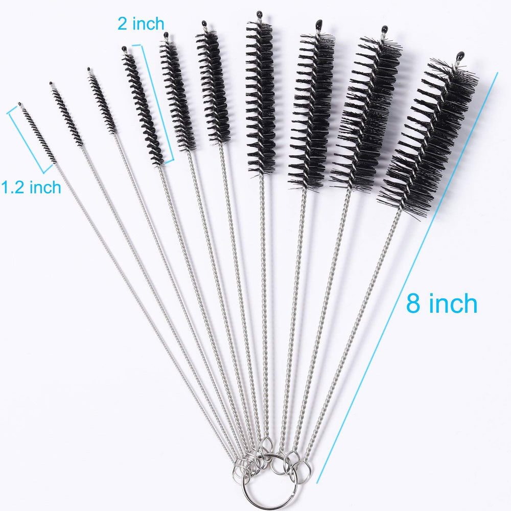 SLSON manche acier inoxydable solide pour pousser sans plier