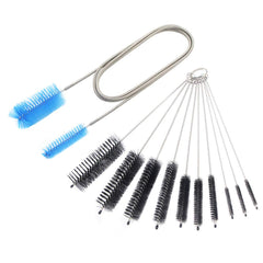 SLSON ensemble de 10 brosses montrant toutes les tailles, nettoyage polyvalent