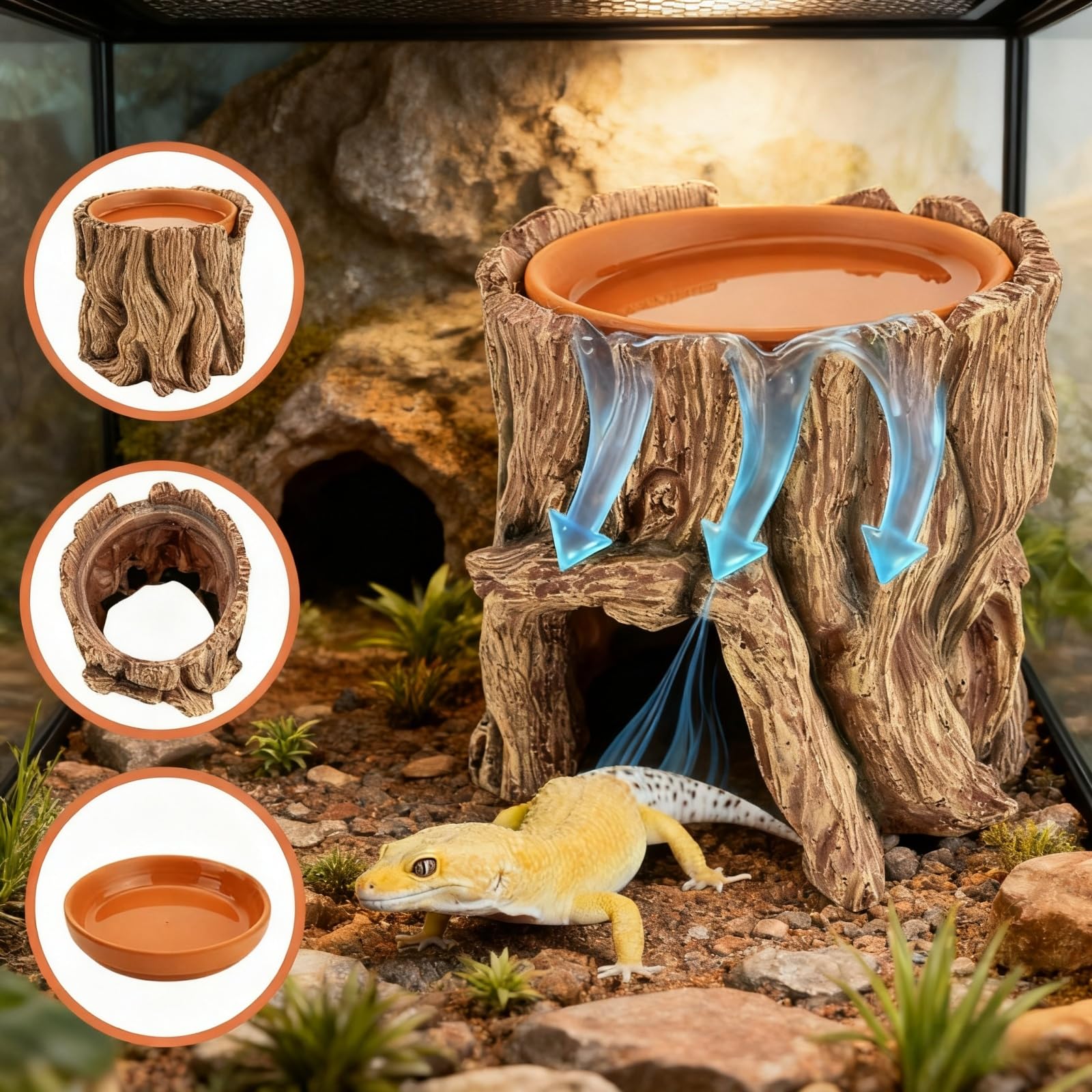 SLWHYZL gros plan du bassin en céramique amovible facilitant nettoyage et remplissage