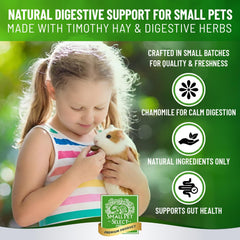 Small Pet Select gros plan biscuit détaillant fibres et ingrédients naturels