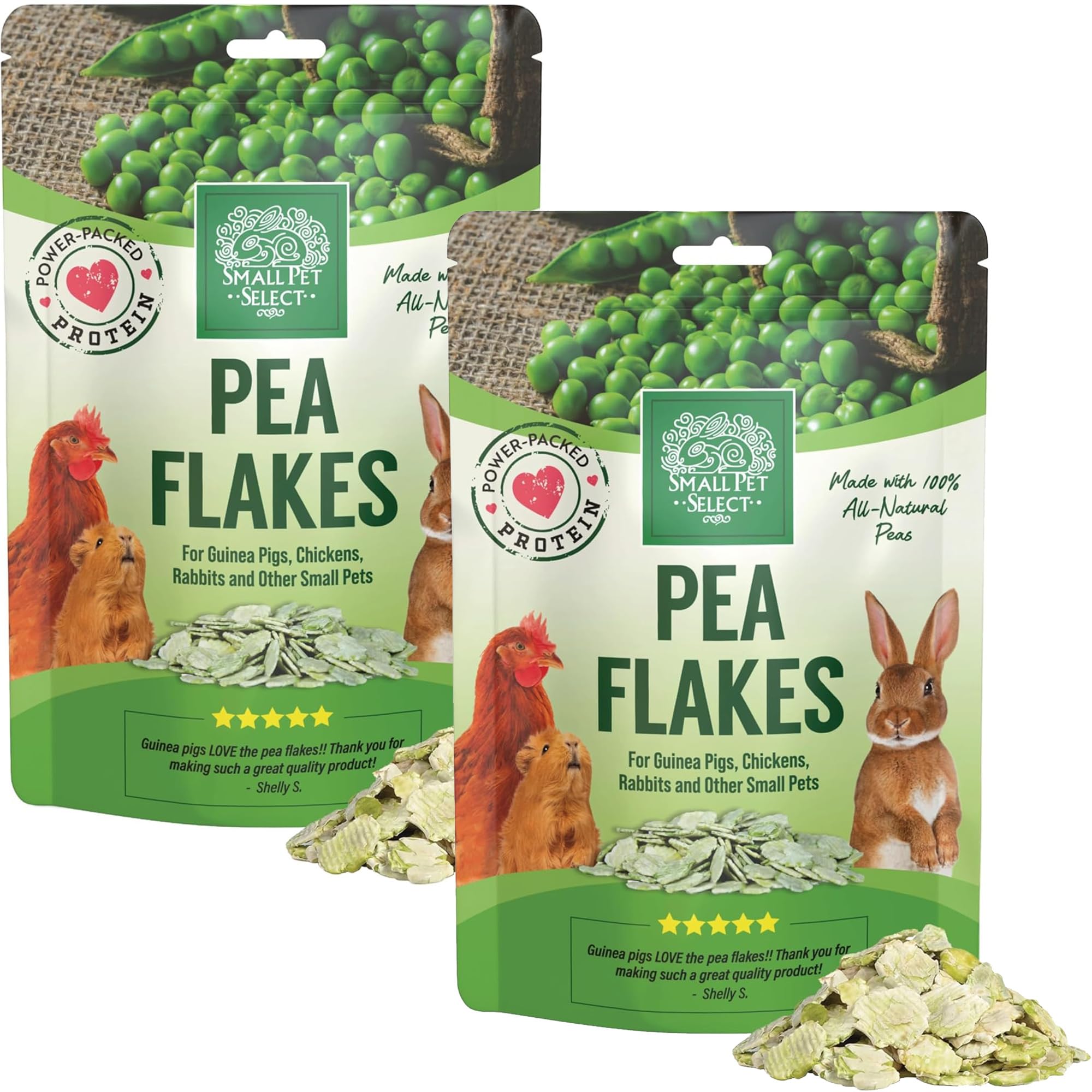 Small Pet Select emballage avant montrant le format 2 lb et la qualité human‑grade