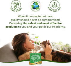 Small Pet Select gros plan des granulés montrant texture absorbante