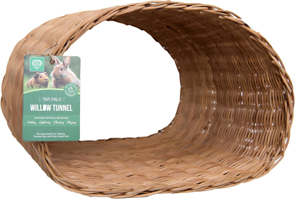 Small Pet Select tunnel frontale montrant espace pour jouer