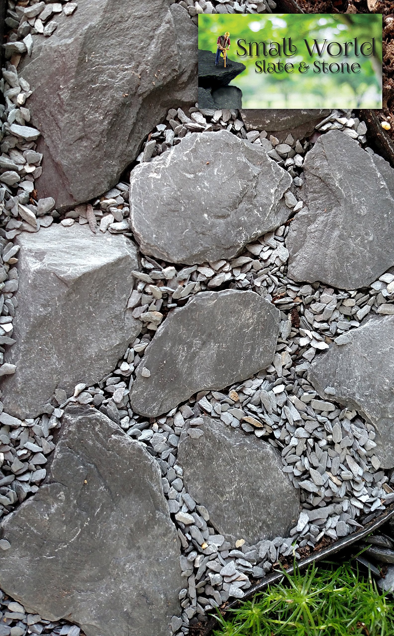Small World Slate & Stone pierres utilisées en terrarium, zones de repos pour reptiles
