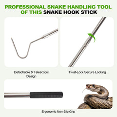 Smarkey en extension maximale 107 cm, garde distance protectrice