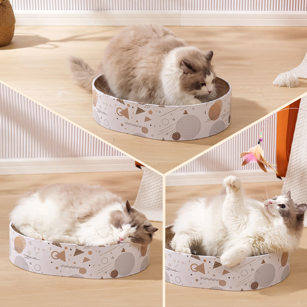 SMARTBEAN tapis saupoudré d'herbe à chat augmentant l'attraction pour le chat