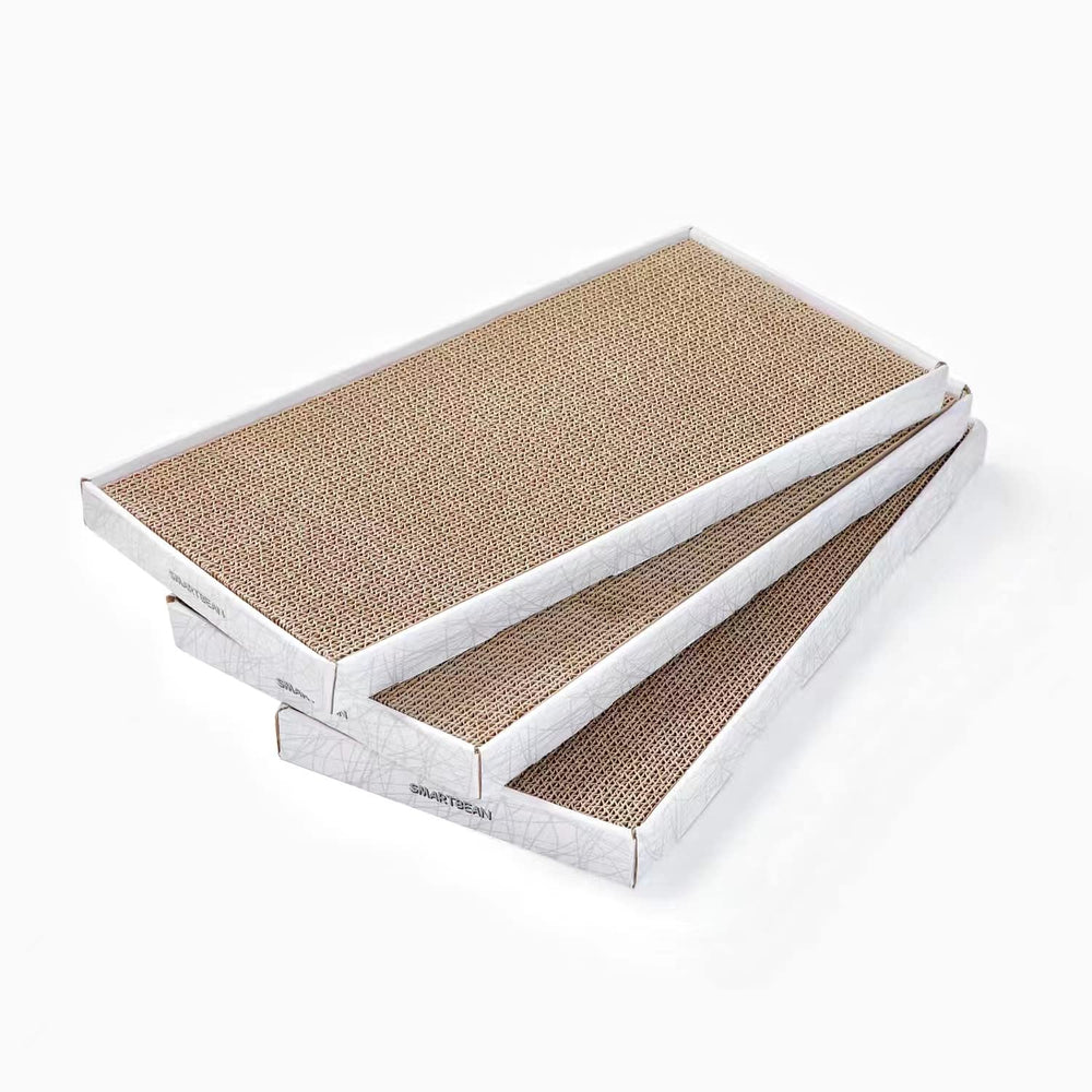 SMARTBEAN face avant du grattoir montrant la forme lounge et protection meubles