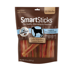 SmartBones emballage avant montrant 25 bâtonnets, bénéfice clarté produit