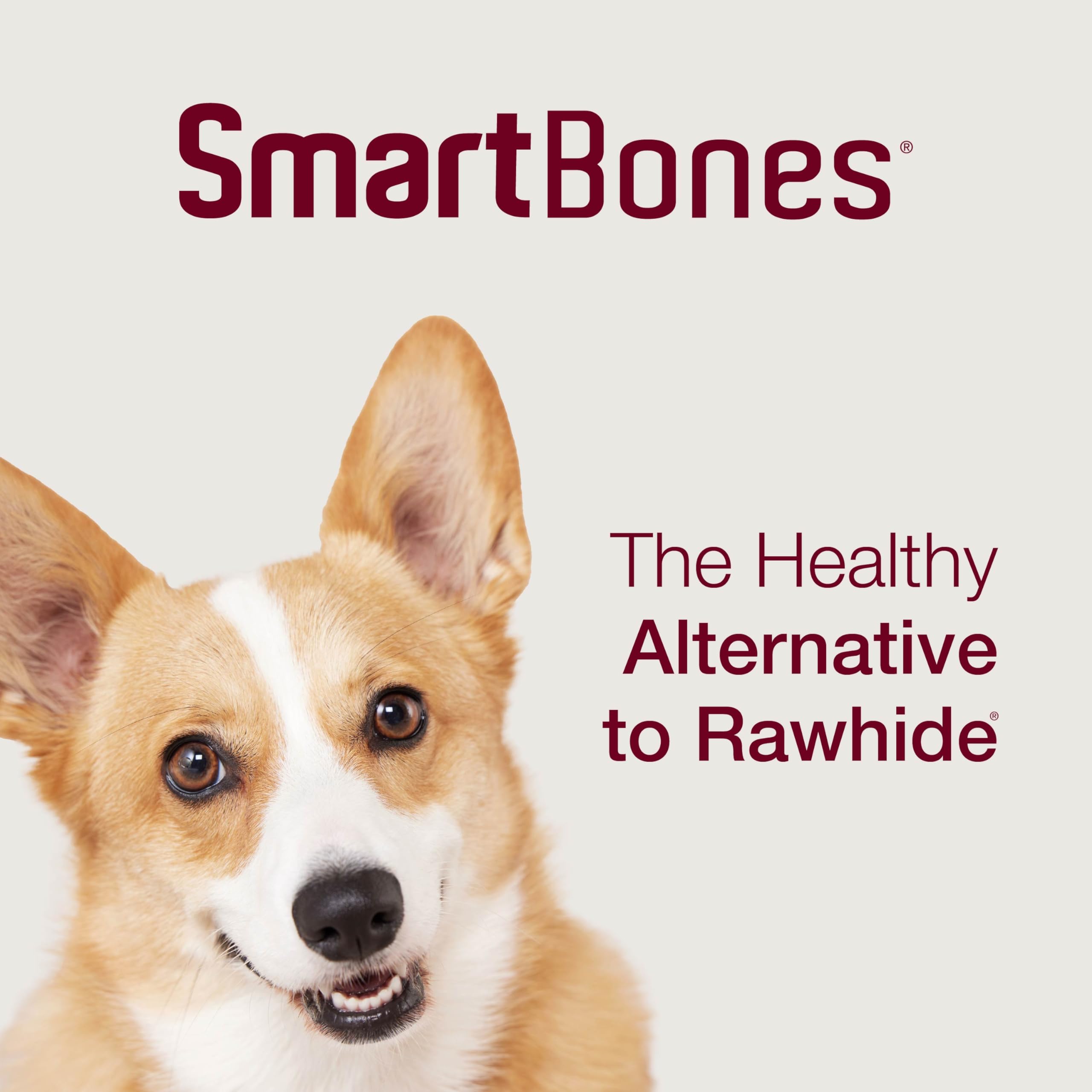 SmartBones détail beurre de cacahuète sur bâtonnet, bénéfice saveur riche
