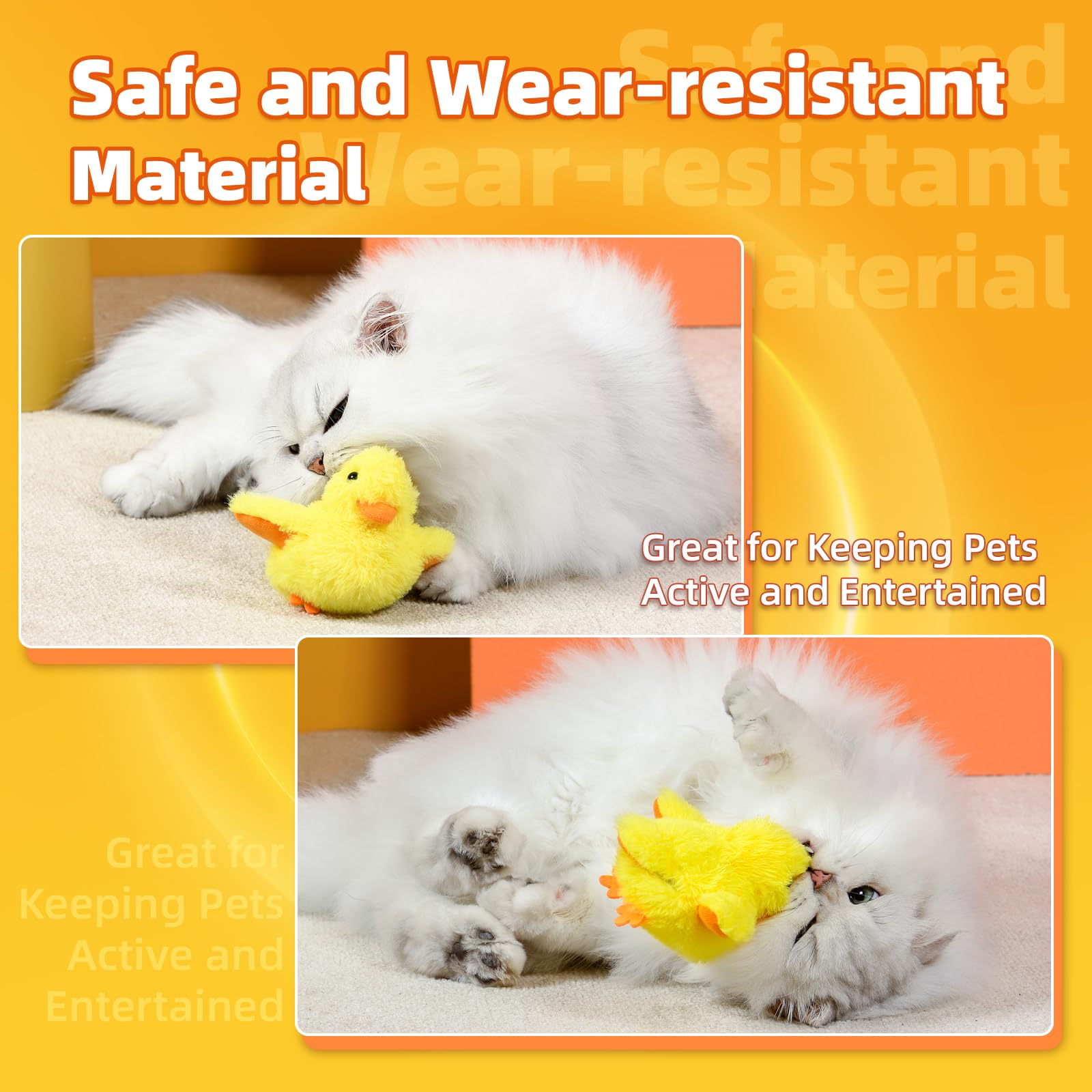 SmartTail chat joue avec canard stimulant exercice et chasse naturelle