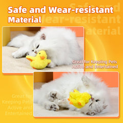 SmartTail chat joue avec canard stimulant exercice et chasse naturelle