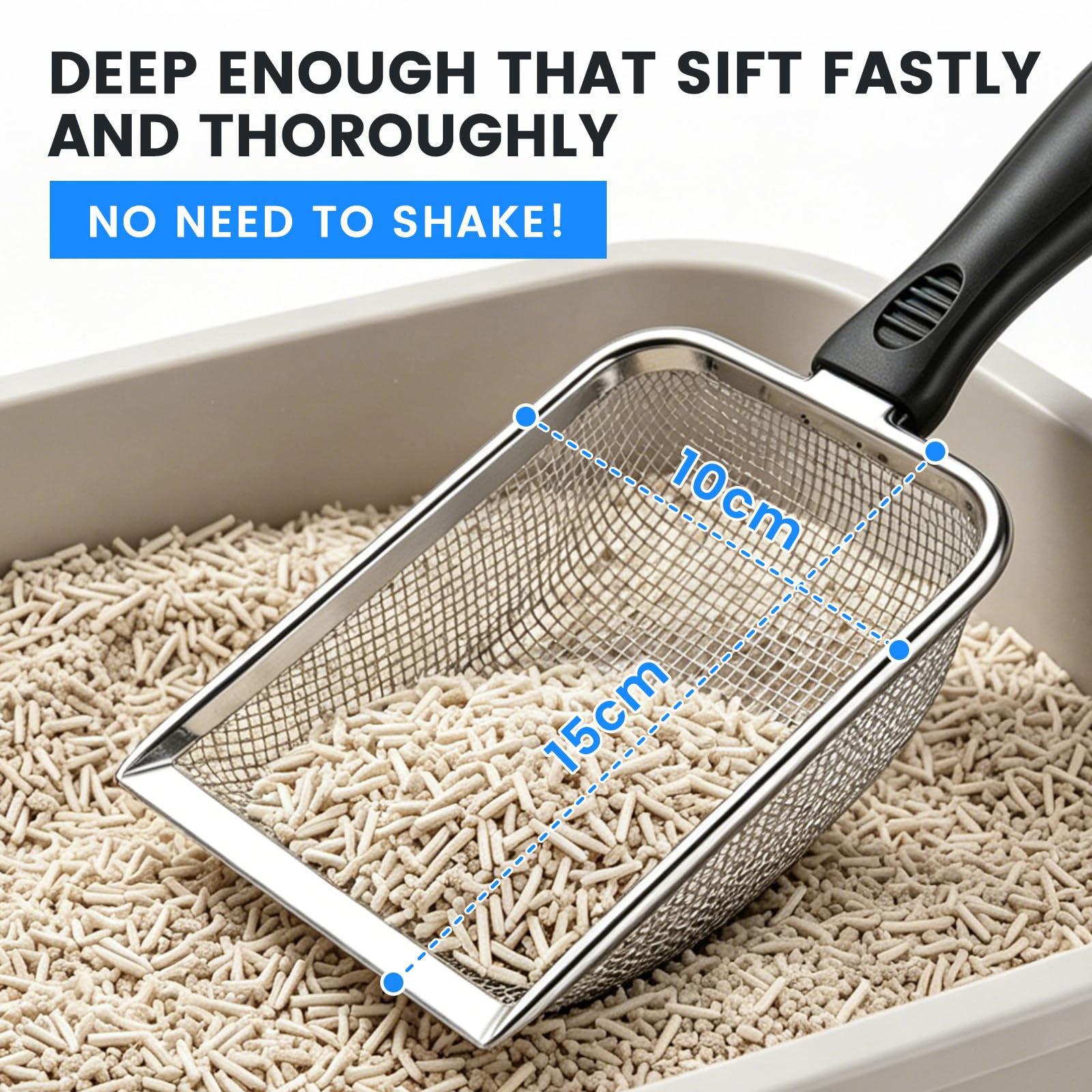 SmartTail mise en scène lifestyle dans salle de bain, rangement soigné