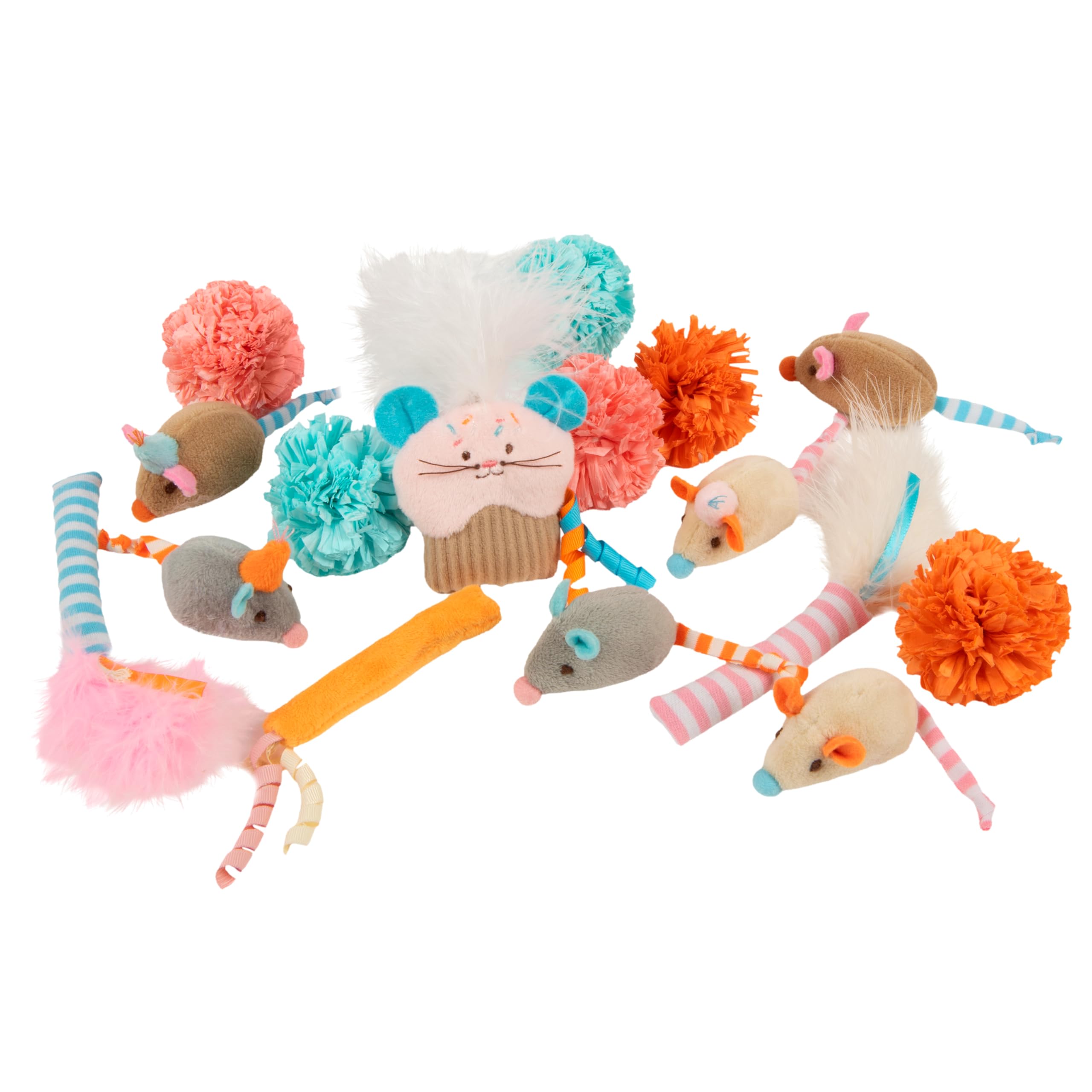 SmartyKat pack anniversaire vue avant montrant variété et attractivité