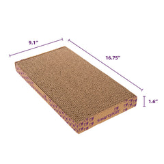 SmartyKat tapis incliné en cours d'utilisation stimulant griffades actives