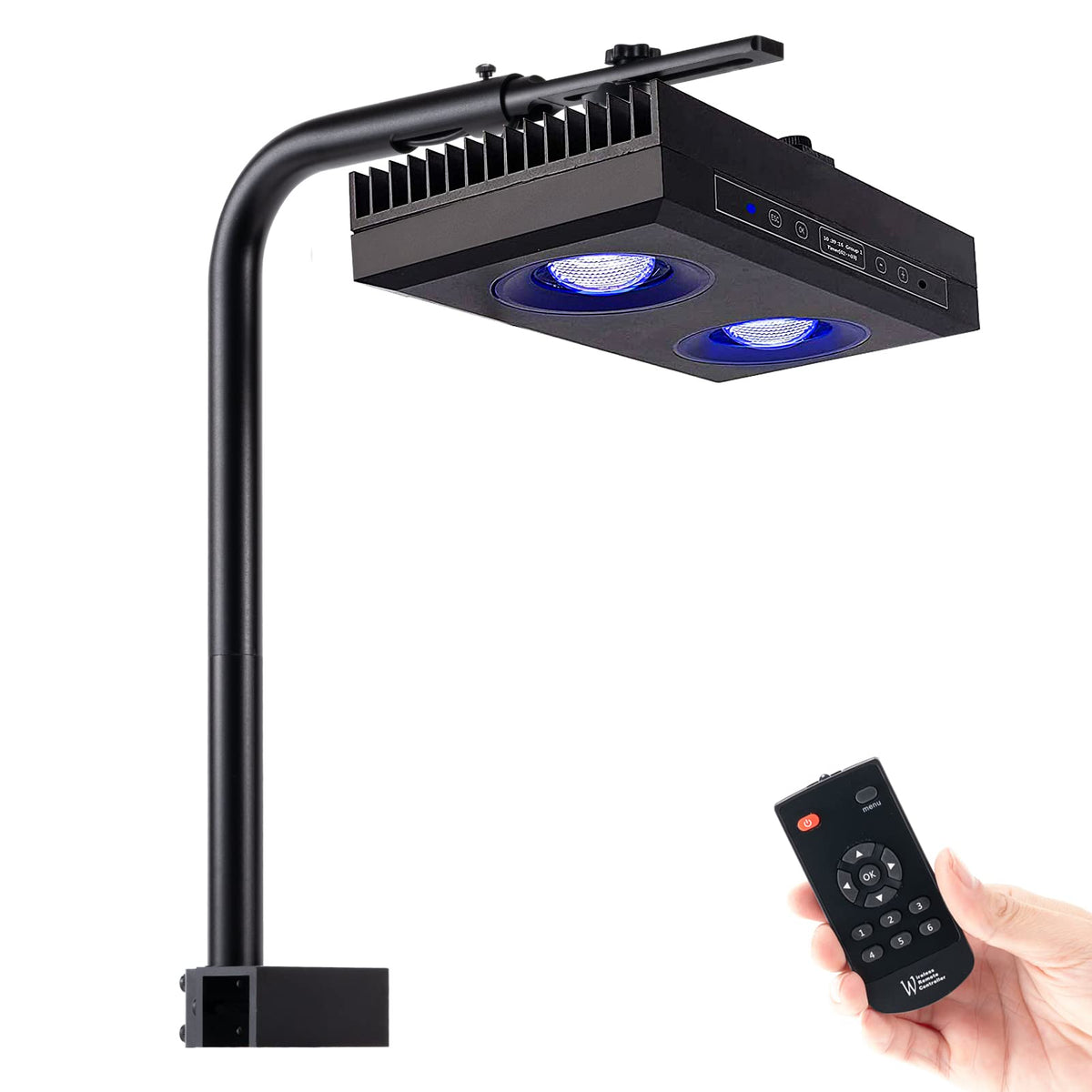 SMATFARM G5 vue avant montrant le boîtier et diffusion lumineuse uniforme