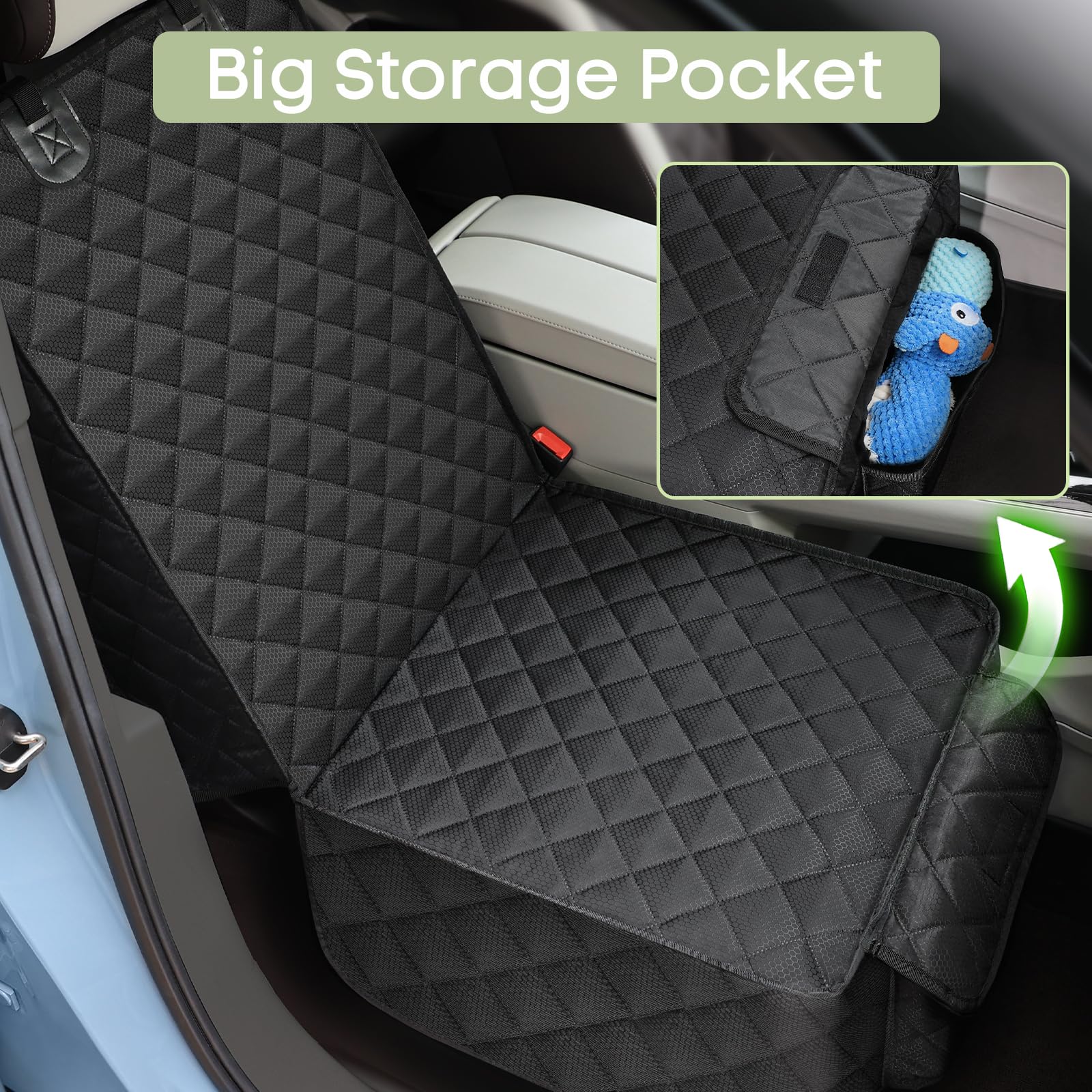 Smatto poche frontale spacieuse, rangement pratique pour laisses