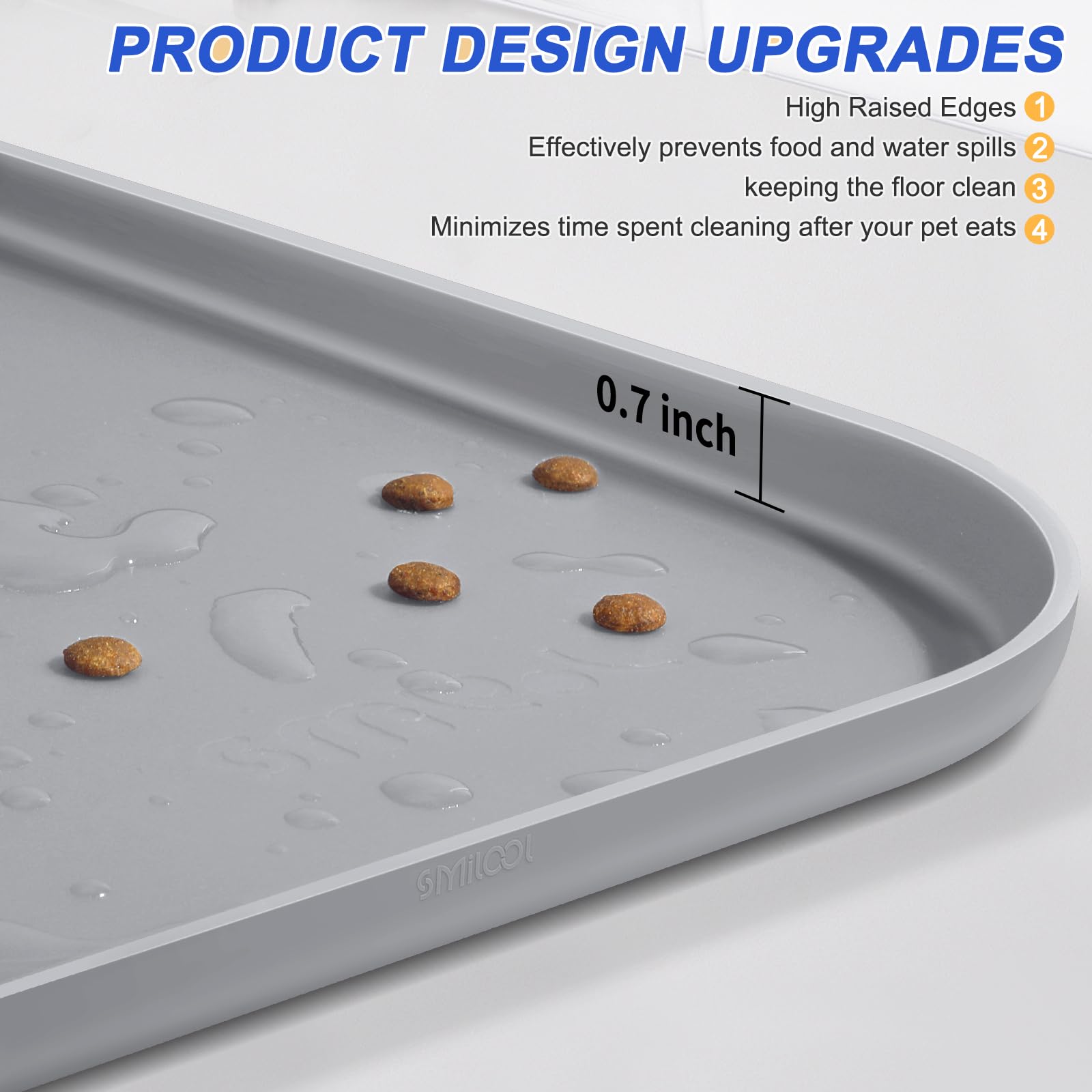 SMILOOL bol stabilisé sur tapis réduisant glissements pendant repas