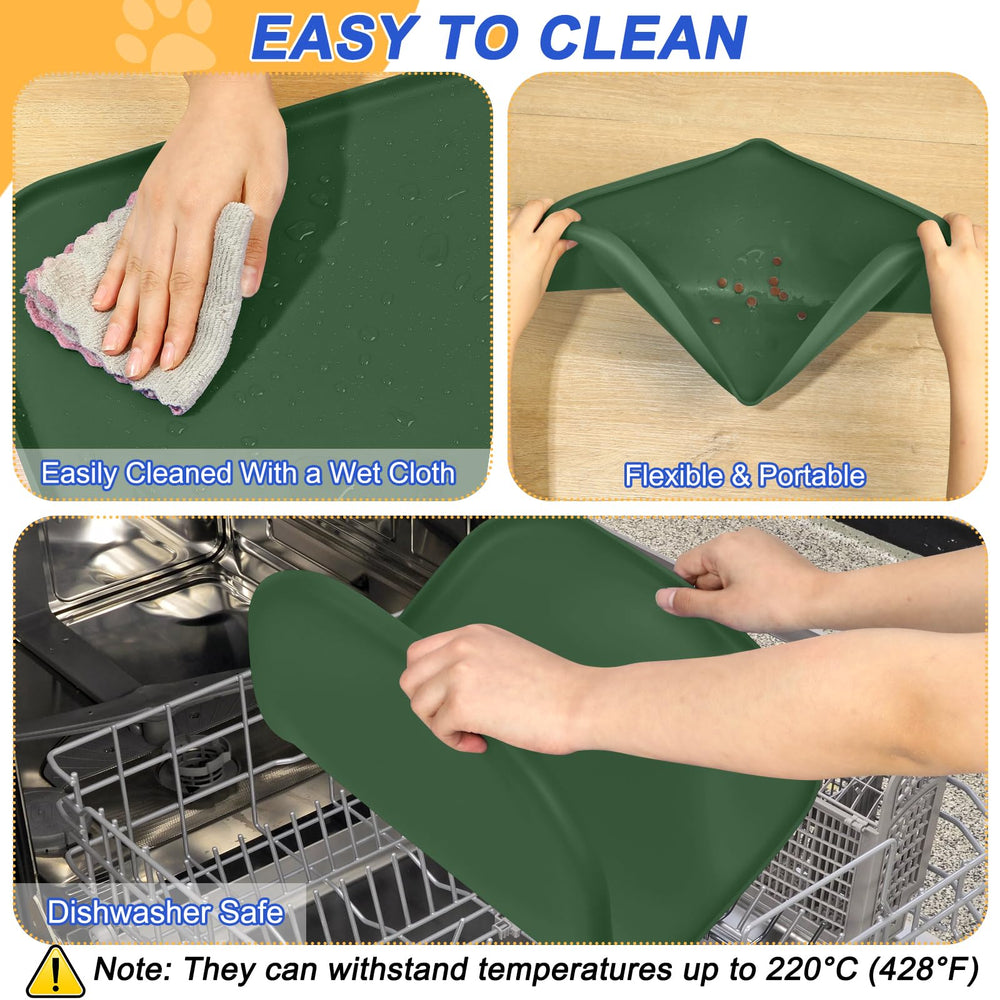 SMILOOL comparaison taille tapis avec deux gamelles pour échelle