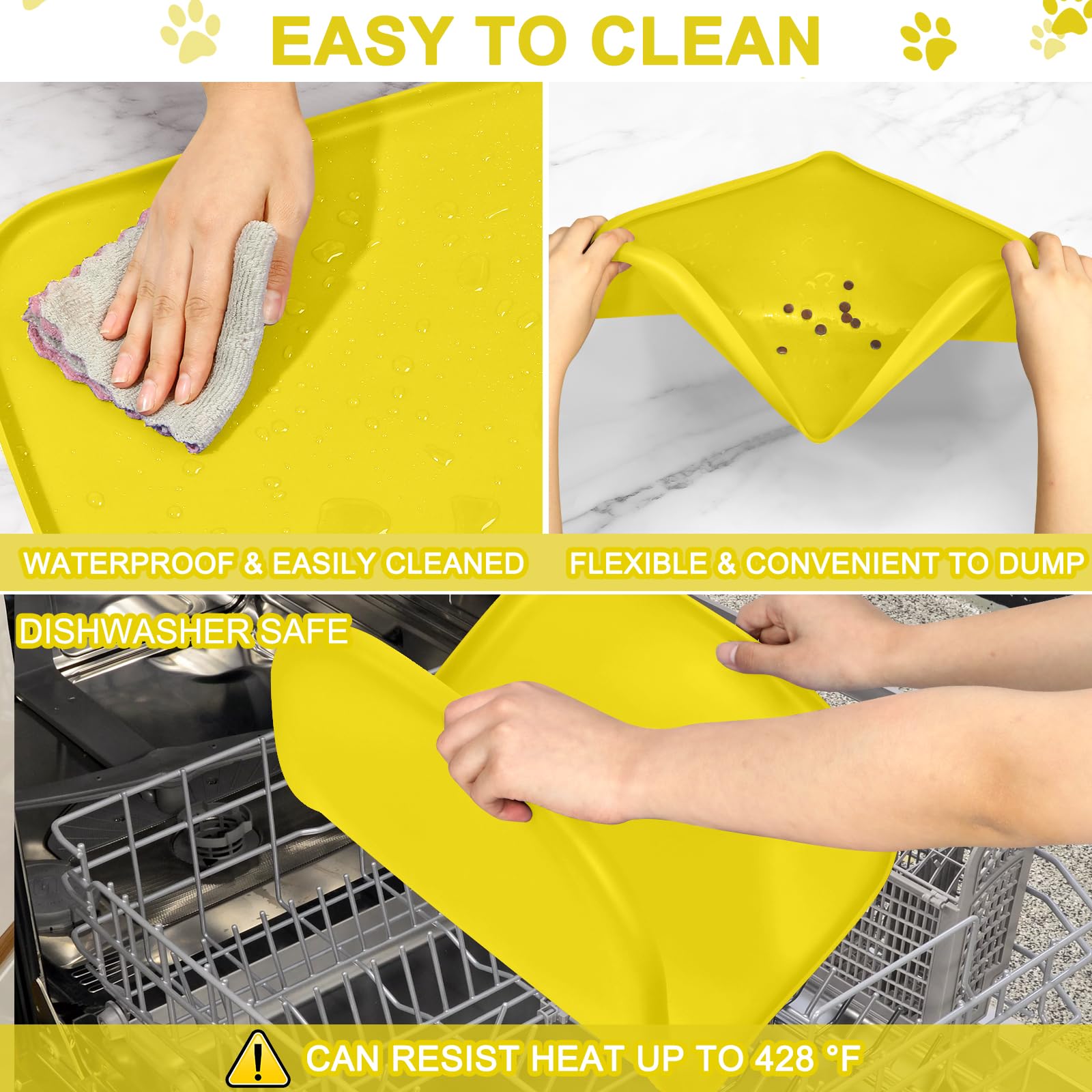SMILOOL tapis plié pour rangement compact et gain de place pratique