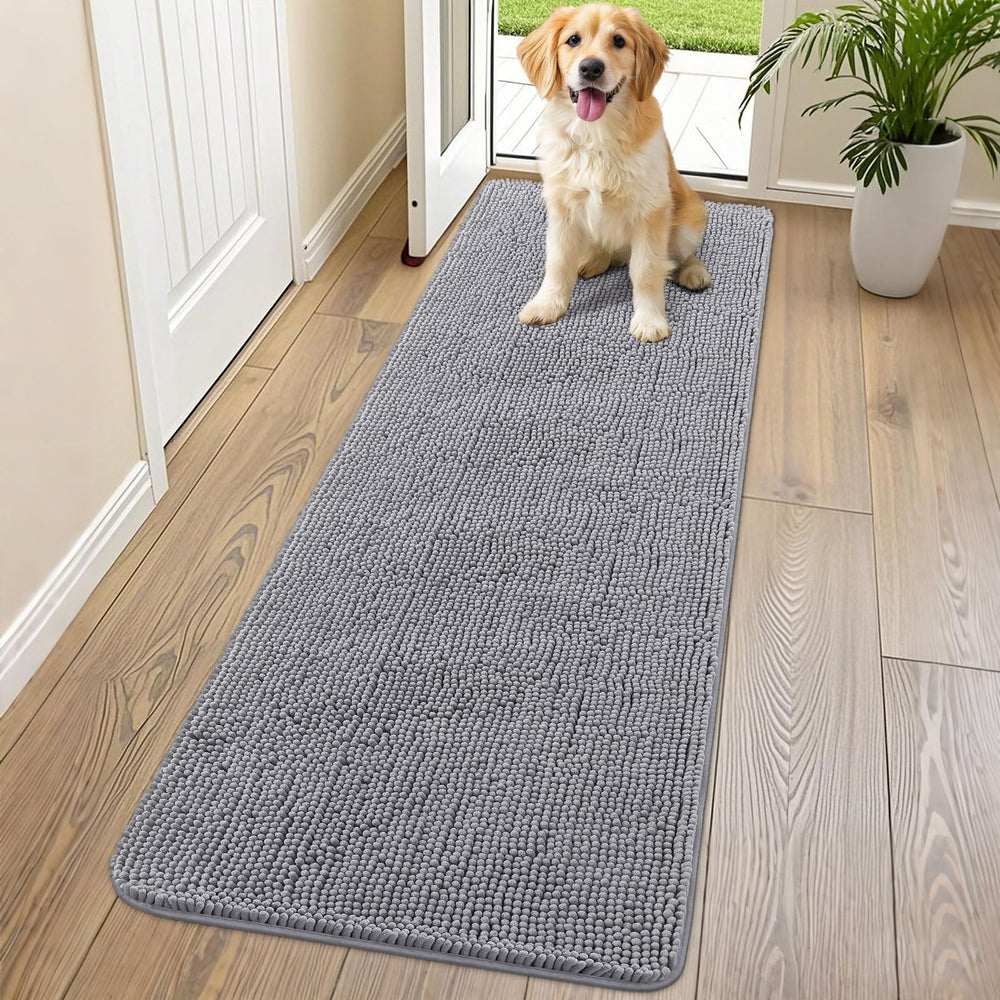 Smiry tapis devanture 70x24 cm protégeant sol contre boue
