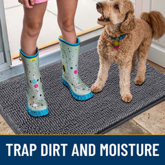 Smiry dos en caoutchouc antidérapant stabilisant le tapis